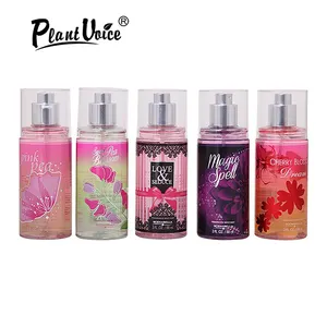 Private Label Groothandel Originele Parfum Deodorant Bodymist Spray Voor Vrouwen En Mannen Geheime Deel Body Mist Parfum