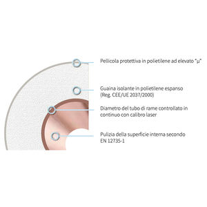 ท่อทองแดงสำหรับ smisol clim 8เครื่องปรับอากาศ Ø 3/8x0.8" - Product Image 3
