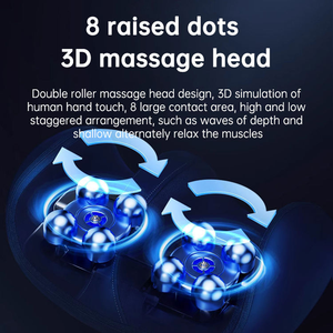 Télécommande sans fil Compresse chaude et pétrissage Masseur de pieds et de jambes <span class=keywords><strong>Appareil</strong></span> électrique de thérapie de semelle de <span class=keywords><strong>pied</strong></span> Intensité à 3 vitesses - Product Image 2