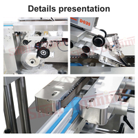 Applicateur d'étiquettes plates industriel au prix d'usine, machine d'étiquetage professionnelle pour pots de crème et boîtes de poudre