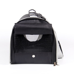 2020 nuova moda per Pet zaino di qualità Oxford portatile monospalla pieghevole Design tapparella traspirante borsa gatto cerniera - Product Image 3