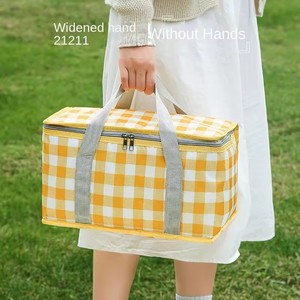 Bolsa Térmica para Almuerzo, Bolsa de Picnic Aislada, Mochila Nevera para Almuerzo, Manta Impermeable para Playa, Mesa de Picnic Baja - Product Image 6