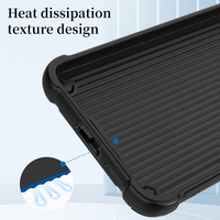 Coque de téléphone antichoc de luxe en TPU+PC avec anneau magnétique, prix usine, pour 17 Pro, compatible avec la charge sans fil magnétique
