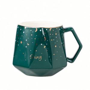 Ensemble de tasses personnalisées créatives en céramique/verre de 350 ml, imprimées par sérigraphie, pour mariages, usage domestique et boutiques de mariage - Product Image 2