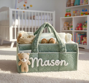 Cesta de almacenamiento de peluche <span class=keywords><strong>para</strong></span> bebés, organizador personalizado <span class=keywords><strong>para</strong></span> la habitación del bebé, organizador de pañales <span class=keywords><strong>para</strong></span> bebés - Product Image 3
