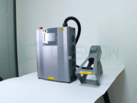 Machine de marquage laser MOPA de type sac à dos 100W la plus vendue