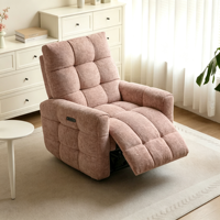 Canapé inclinable électrique moderne Atunus, tissu importé, canapé fonctionnel, meubles de salon télescopiques, fauteuil simple
