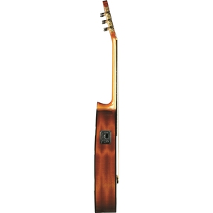 GUITARRAS EKO-VIBRA 150 CW EQ NATURAL, guitarra clásica cortada electrificada HQ, sistema EKO G03, tapa de abeto, parte posterior de caoba - Product Image 3