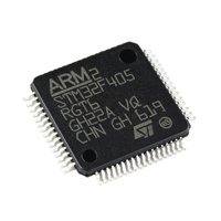 Microcontrolador STM32F405RGT6 de 32 bits con 1MB de memoria Flash, paquete 64-LQFP para núcleo Cortex-M4