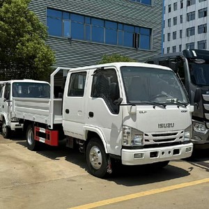 ISUZU 100P Diesel 4x2 Euro 3 Emission 2-row Cab Fence Cargo Truck for Sale - Product Image 2