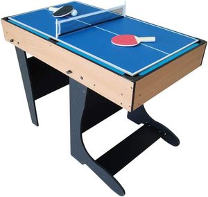 <span class=keywords><strong>Table</strong></span> multi-jeux 6-en-1 à petite échelle Ensemble de combinaison multifonction Mini <span class=keywords><strong>Football</strong></span> Tennis Foosball Indoor Sport Entertainment - Product Image 4