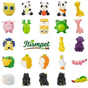 Jouets pour animaux de compagnie, ballon de football en latex qui couine, jouet durable pour mâcher, jouet interactif d'entraînement pour chien, accessoires pour chien - Product Image 1