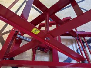 Abrazaderas de liberación Manual de 350KG, elevador de motocicleta, elevador de coche portátil, tijera, elevador de gato para coche, elevador de motocicleta - Product Image 5