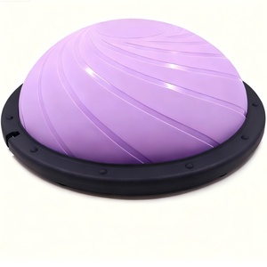 Palla per <span class=keywords><strong>Equilibrio</strong></span> Velocity Sphere di Alta Qualità 46cm 58CM 64CM con Logo Personalizzato Mezza <span class=keywords><strong>Sfera</strong></span> per Yoga Fitness Esercizio in Palestra - Product Image 4