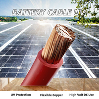 Batterie-Verbindungskabel UV-Beständig 50mm Gummistrang DC Flexibler Kupferleiter 450V Photovoltaik-Stromversorgung Niederspannung