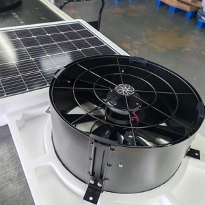 Chất Lượng Tốt Nhất 40W 14Inch IP68 Năng Lượng Không Thấm Nước Năng Lượng Mặt Trời Powered DC Treo Tường Xả Cooler <span class=keywords><strong>Fan</strong></span> Đối Với Nhà Kính OEM Hỗ Trợ - Product Image 6