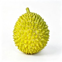 Balle anti-stress artisanale en forme de durian, à rebond lent, jouet de décompression en forme de fruit simulé, petit cadeau de vacances