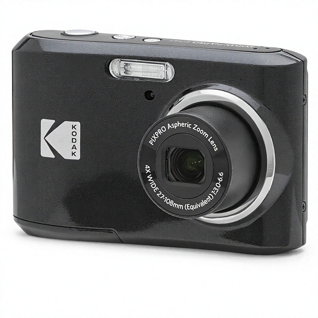 hot PIXPRO FZ45 Digital Camera 16MP Point & Shoot with 4X Optical Zoom 27mm CMOS Sensor 27 Inch LCD 1080p Video Black