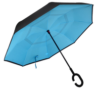 Parapluie classique à double couche 8K en métal droit pour adultes, semi-automatique