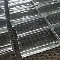 Penjualan Panas Batu Bata Kaca Kristal Padat Panel Kaca Berkualitas Tinggi untuk Karya Seni Grosir Blok Seni dengan Harga Rendah