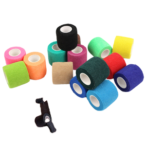 Cinta deportiva de kinesiología atlética personalizable, flexible para dedos no tejida, resistente al agua, 5cm, 10cm de ancho, látex/Gota de <span class=keywords><strong>pegamento</strong></span> sin látex - Product Image 1