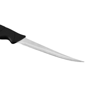 Coltello da Pesca Multifunzione Portatile con Lama in Acciaio Damascato Personalizzata e Impugnatura Antiscivolo in PP per Uso in Cucina - Product Image 2