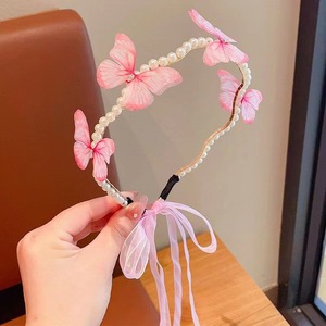Diadema de Mariposa para Niñas Pequeñas de Flower Knows, Pinza de Pelo de Plástico Dulce para Fiestas y Lazo para el Cabello, Accesorios para Niñas - Product Image 6