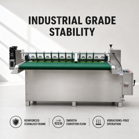 Machine de découpe automatique réglable pour la production de bandes transporteuses et la fabrication de sangles en caoutchouc
