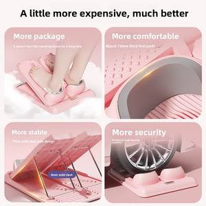 Masajeador de piernas de estiramiento de pie tres en uno, equipo de Fitness a presión para escalones oblicuos de pantorrilla y estiramiento muscular - Product Image 4