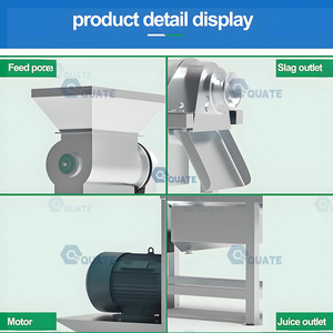 Machine à jus de presse à froid commerciale jus de citron de pastèque fruit de la <span class=keywords><strong>passion</strong></span> avec rendement élevé et caractéristiques d'entretien faciles - Product Image 2