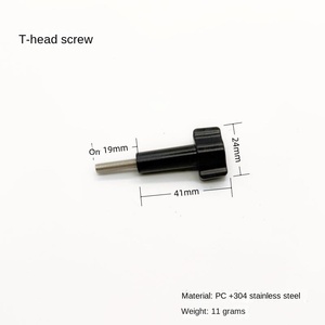 Adaptador de tornillo en T universal compatible con <span class=keywords><strong>GoPro11</strong></span> DJI Insta360, tornillo manual para cámara de acción - Product Image 1