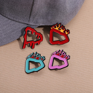 Nuevos pines para sombrero de metal mexicano, de moda, con diseño de dibujos animados, personalizados, de esmalte suave, tipo hebilla para sombrero y pin de solapa de esmalte suave - Product Image 6