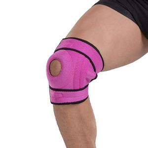 Rodillera de compresión ajustable con rótula abierta para correr, saltar al cuerdo y <span class=keywords><strong>tenis</strong></span> - Product Image 2