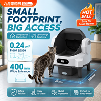 Litière pour chat intelligente de qualité supérieure OEM |   Matériau PP de haute qualité |   Conception spacieuse |   Toilette automatique certifiée CE |   Nettoyage facile