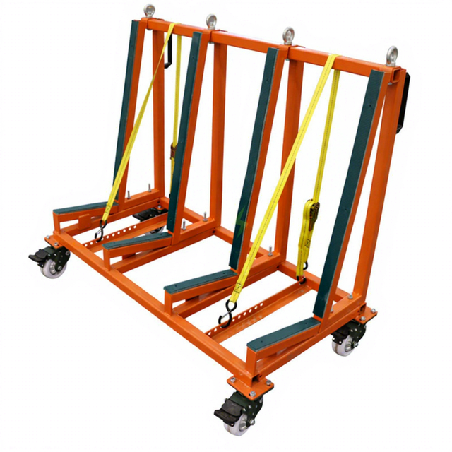 Speedone Professional A-Frame Single Sided Iron Four-Wheel Heavy Duty Transport Cart OEM Customization for Retail Industries