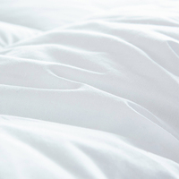 Protège-matelas en tissu de coton, lisse et confortable, épaisseur et poids personnalisables, respirant, pour hôtel, protège le matelas