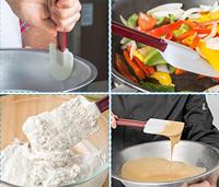 Mini spatule à grattoir en Silicone, vente en gros, pas cher
