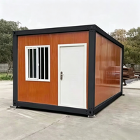 Boutique modulaire colorée personnalisable de 20 pieds, bar mobile, mini-maisons préfabriquées, maisons conteneurs préfabriquées