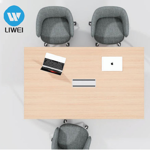 LIWEI - Juego de Escritorio de Oficina Modular de Madera Profesional y Mesa de Conferencias de Lujo con Diseño Ecológico para Salas de Reuniones Modernas - Product Image 5
