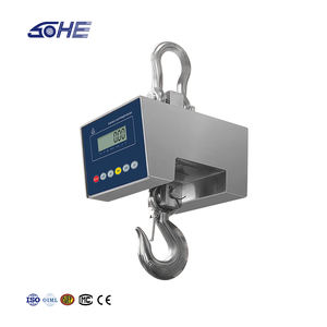 SH8P 방폭 후크 스케일 1T 3T 5T 10T 방습, 내유성, 충격 방지, 착탈식, 전용 배터리 팩 충전 - Product Image 3