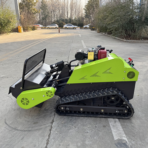 Remote Control Diesel-Powered Crawler Industrial Grade 4-Stroke 195cc Engine Lawn Mower Aluminum Chassis 24V Start <b>Flat</b> - Product Image 6