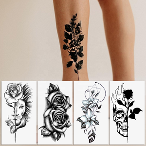<span class=keywords><strong>Tatuajes</strong></span> Temporales de <span class=keywords><strong>Flores</strong></span> Tropicales <span class=keywords><strong>para</strong></span> Hombre y <span class=keywords><strong>Mujer</strong></span>, <span class=keywords><strong>para</strong></span> Brazo, Pecho, Pierna, <span class=keywords><strong>Cuello</strong></span>, Tobillo, Hombro, Espalda Baja, Esternón y Muñeca - Product Image 2