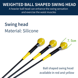 Entrenador de Swing de Golf de Alta Calidad para Práctica en Interiores y Exteriores, Ayuda para el <span class=keywords><strong>Tempo</strong></span> y el Agarre del Swing, Palo de Calentamiento de Golf Duradero - Product Image 6