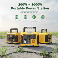 Station d'alimentation solaire portable 1000W la plus vendue, compresseur d'air, chargeur de voiture, batterie externe, alimentation de secours pour camping-car et camping