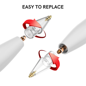 AhaStyle Compatible con <span class=keywords><strong>Apple</strong></span> <span class=keywords><strong>Pencil</strong></span> Tips Sin desgaste Pluma de control preciso de <span class=keywords><strong>punta</strong></span> <span class=keywords><strong>fina</strong></span> como puntas para <span class=keywords><strong>Apple</strong></span> <span class=keywords><strong>Pencil</strong></span> 1st Gen y 2nd - Product Image 5