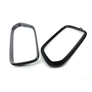 Marco de Rejilla Delantera para BMW X2, Textura de Carbono, Negro Brillante, Negro Mate, ABS, Repuesto para Actualización Retrofit F39 - Product Image 1