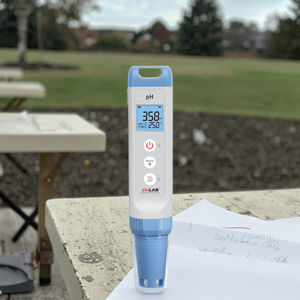 Instrumento de Teste de <span class=keywords><strong>PH</strong></span> Portátil com Classificação IP67 para Calibração Automática Fácil com Reconhecimento de Buffer - Product Image 5