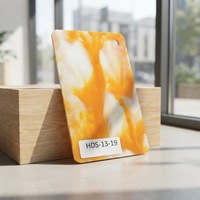 Vente en gros de plaques acryliques moulées à motif marbre, écologiques, résistantes aux UV, 3 mm d'épaisseur, avec service de découpe, taille 1065x650 mm
