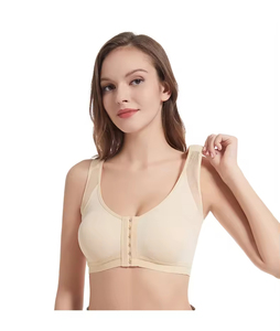 Ropa Interior Deportiva de Alta Calidad para Mujer, Estilo Europeo y Americano, con Cierre Frontal, Talla Grande, Casual, con <span class=keywords><strong>Push</strong></span>-<span class=keywords><strong>Up</strong></span>, <span class=keywords><strong>Sin</strong></span> Aro - Product Image 3
