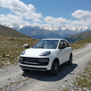 Mini Voiture Électrique de Luxe 5 Places Neuve à Énergie Nouvelle 60V 72V avec Batteries au Plomb-Acide ou au Lithium, Blanche, Fabriquée en Chine - Product Image 1